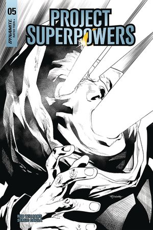 Project Superpowers: Chapter Three #5 (20 Copy Segovia B&w Cover)