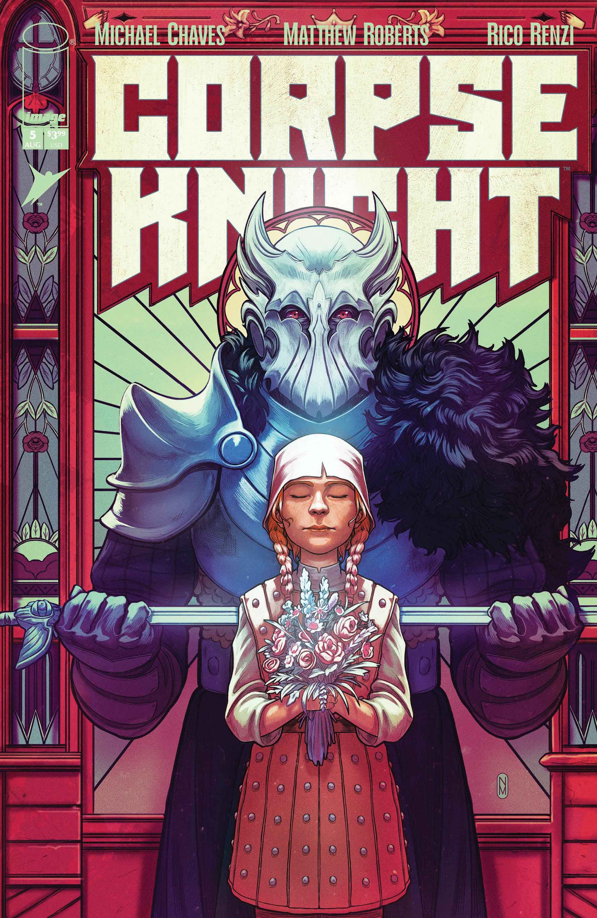 Corpse Knight #5 (Cvr D Inc 1:25 Nimit Malavia Stained Glass Variant) Comic