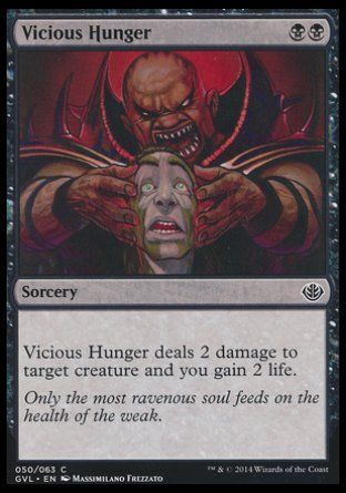 Vicious Hunger (Duel Decks : Anthology) Trading Card