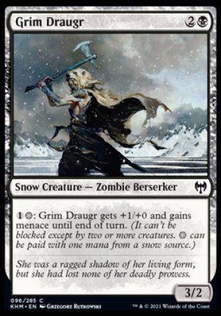 Grim Draugr (Kaldheim) Trading Card