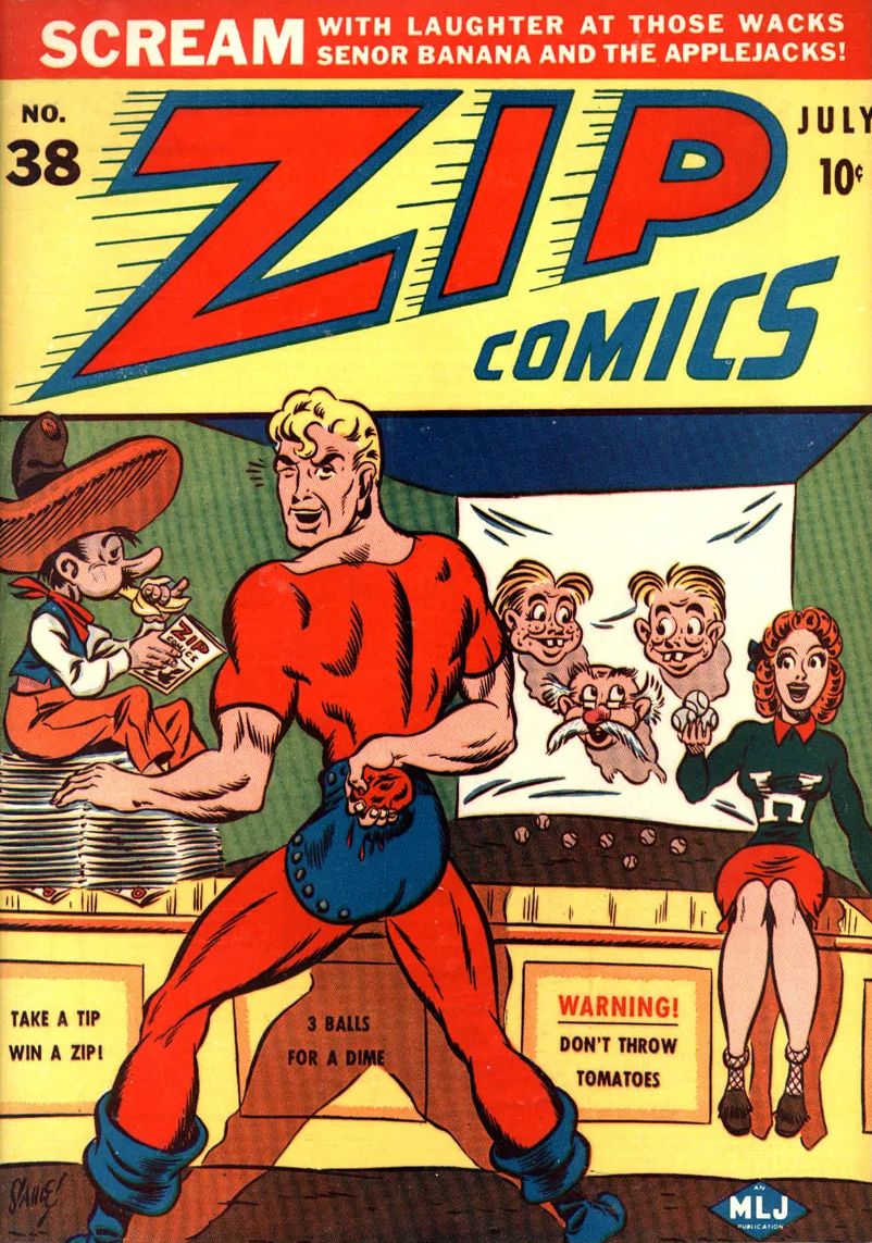 Zip Comics #38 Comic