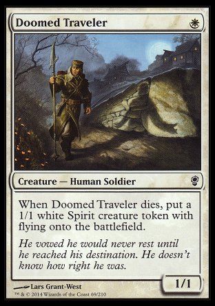 Doomed Traveler (Conspiracy) Trading Card