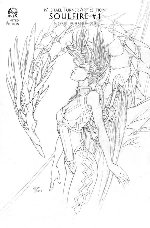 Michael Turner Art Edition #2 (Soulfire #1 6 Copy Cover)