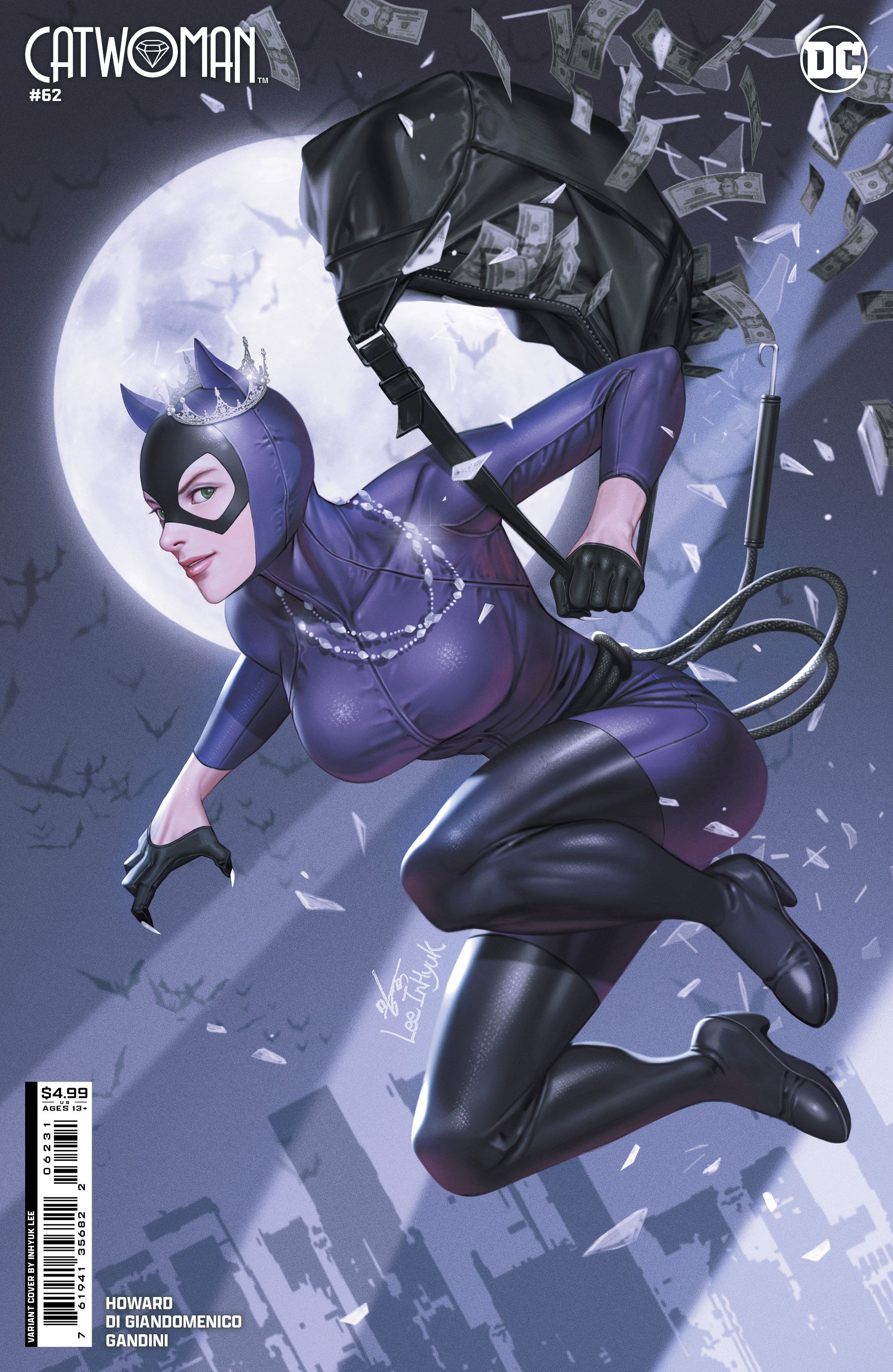 Catwoman #62 (Cvr C Inhyuk Lee Card Stock Variant) Comic