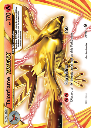 Talonflame BREAK (21/114) - Steam Siege