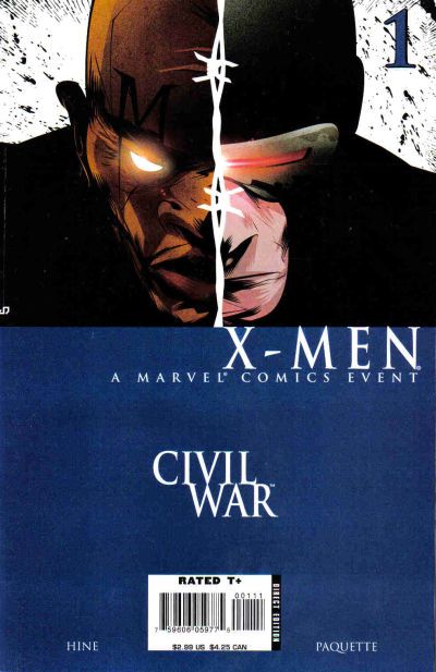 Civil War: X-Men #1 Comic