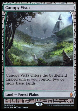 Canopy Vista (Zendikar Expeditions) Trading Card