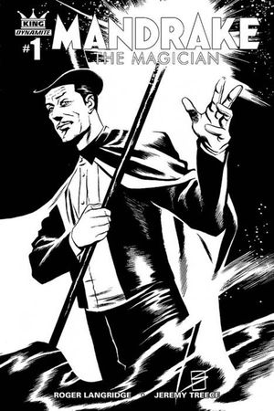 Mandrake the Magician #1 (40 Copy Salas B&W Cover)