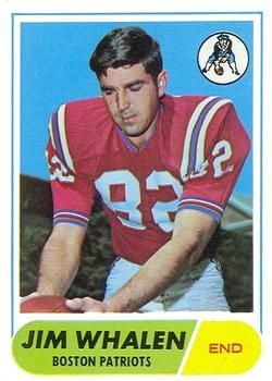 Jim Whalen 1968 Topps #20 Sports Card