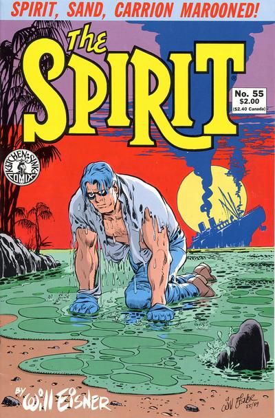 The Spirit #55 Comic