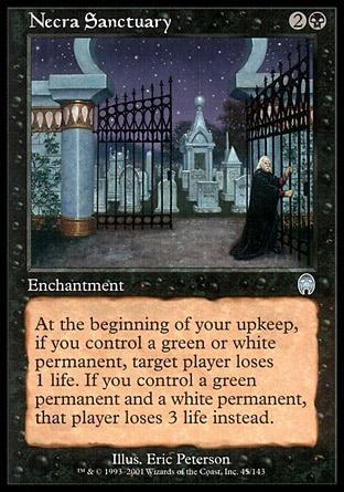 Necra Sanctuary (Apocalypse) Trading Card