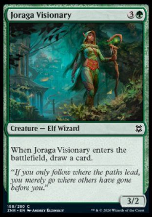 Joraga Visionary (Zendikar Rising) Trading Card