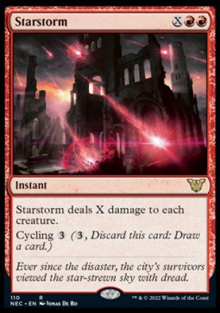 Starstorm (Kamigawa Neon Dynasty Commander Decks) Trading Card