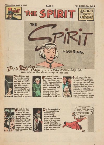 Spirit Section #4/4/1948 Comic
