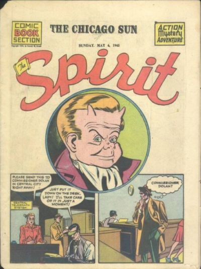 Spirit Section #5/6/1945 Comic