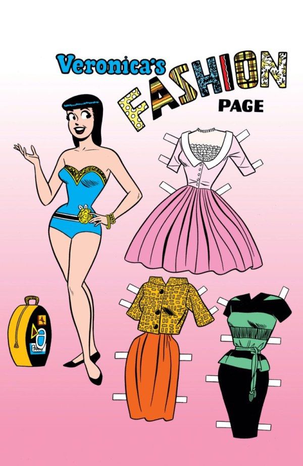 Archie Comics 85th Anniversary Presents: Betty and Veronica Fashion Pages #1 (Cover F Dan DeCarlo Veronica Foil Variant) Comic