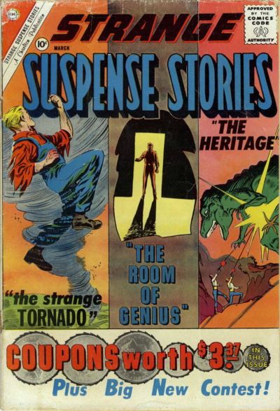 Strange Suspense Stories #52 Comic