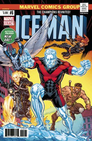 Iceman #6 (2nd Printing)