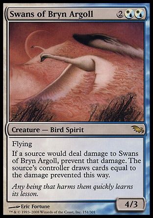 Swans of Bryn Argoll (Shadowmoor) Trading Card