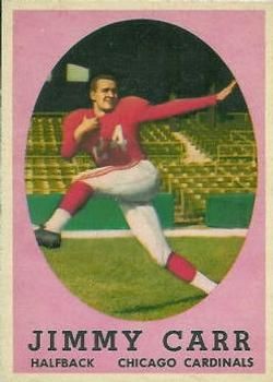 Jimmy Carr 1958 Topps #65 Sports Card