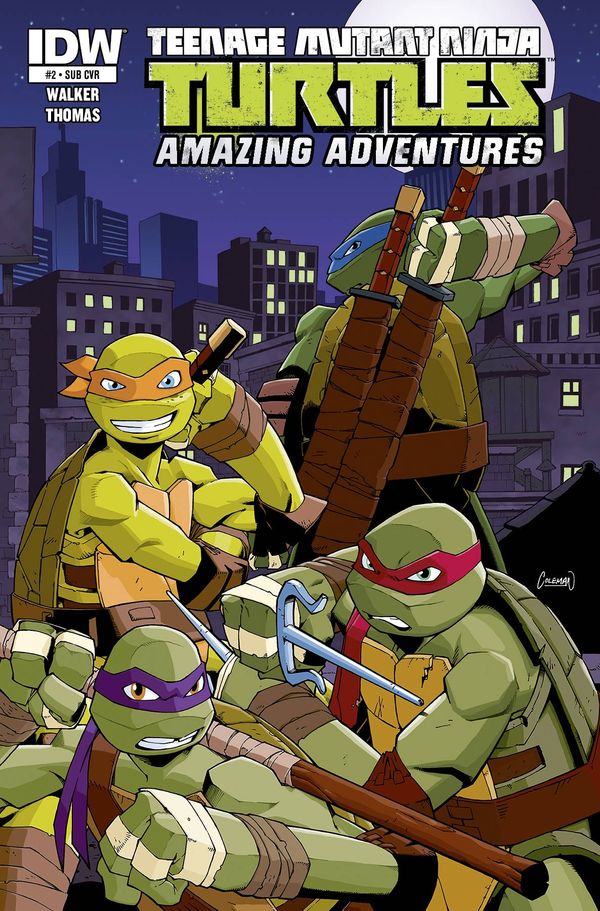 Teenage Mutant Ninja Turtles Amazing Adventures #2 (Subscription Variant)