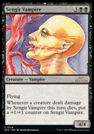 Sengir Vampire (Magic 30th Anniversary Edition) Trading Card