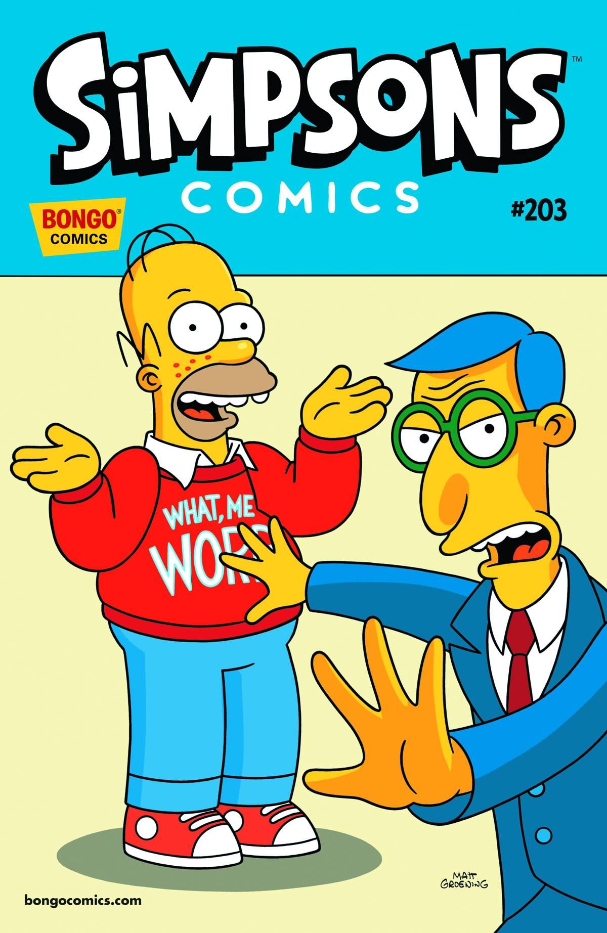 Simpsons Comics #203 Comic