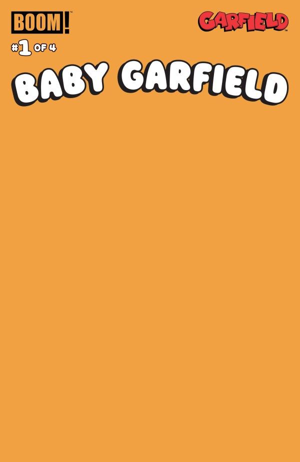 Baby Garfield #1 (D Blank Sketch Orange Variant Dressed Sketch) Comic