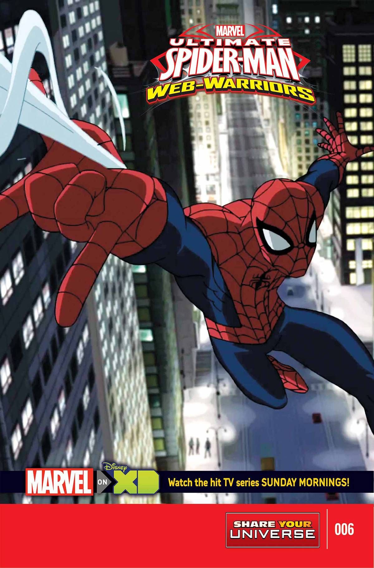 Marvel Universe Ult Spider-man Web Warriors #6 Comic