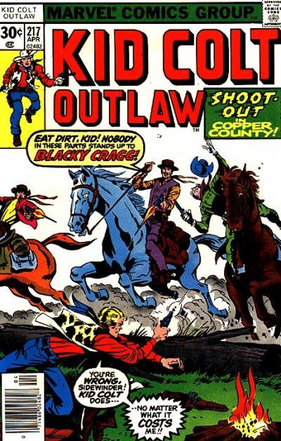 Kid Colt Outlaw #217 Comic