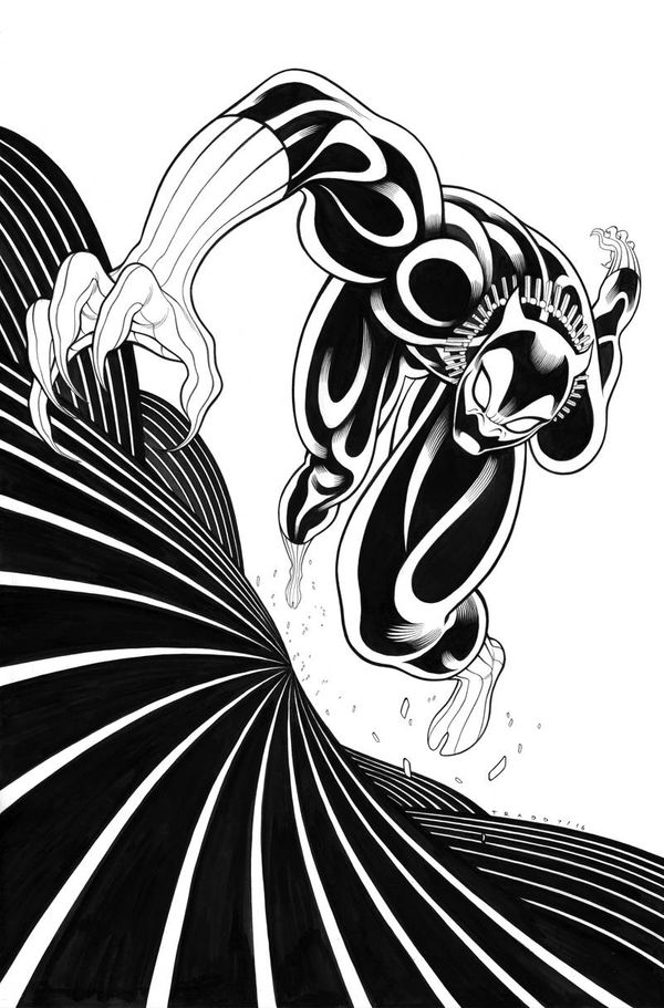 Spider-Man/Deadpool #8 (Moore Black Panther Sketch Variant)