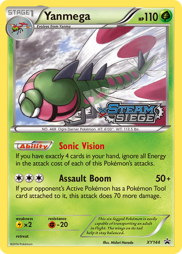 Yanmega (XY144) - XY Black Star Promos