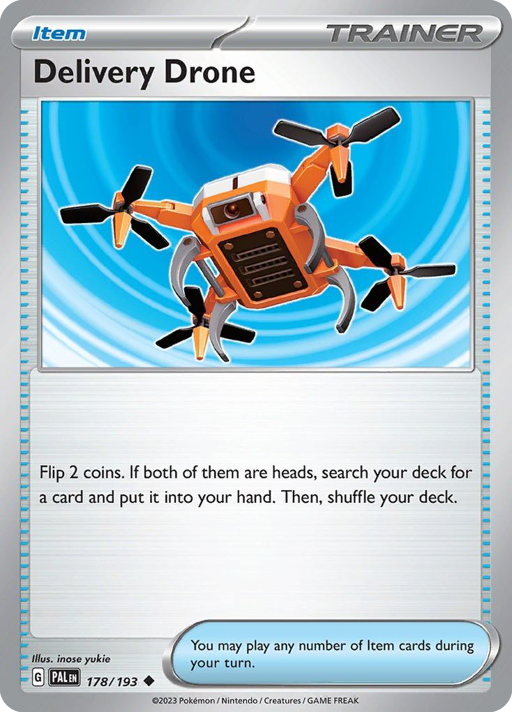 Delivery Drone (178/193) - Paldea Evolved Pokémon Card