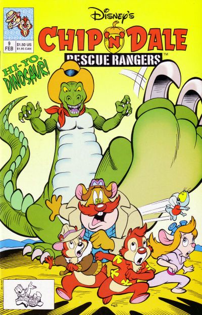 Chip 'N' Dale Rescue Rangers #9 Comic
