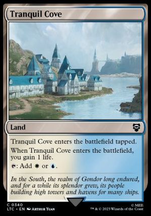 Tranquil Cove (The Lord of the Rings Commander Decks)