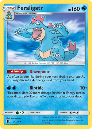 Feraligatr (24/70) - Dragon Majesty