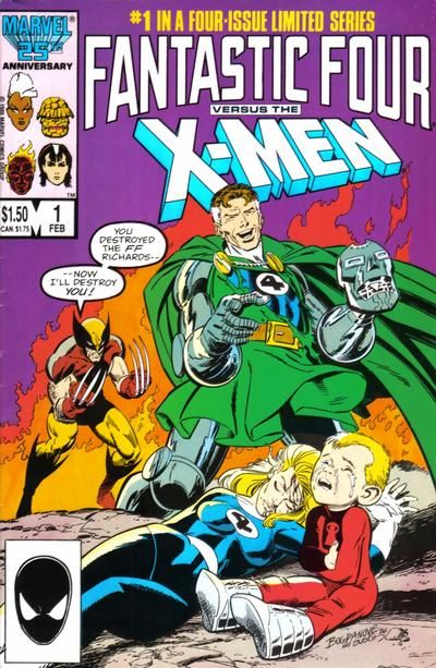 Fantastic Four vs. X-Men Comic