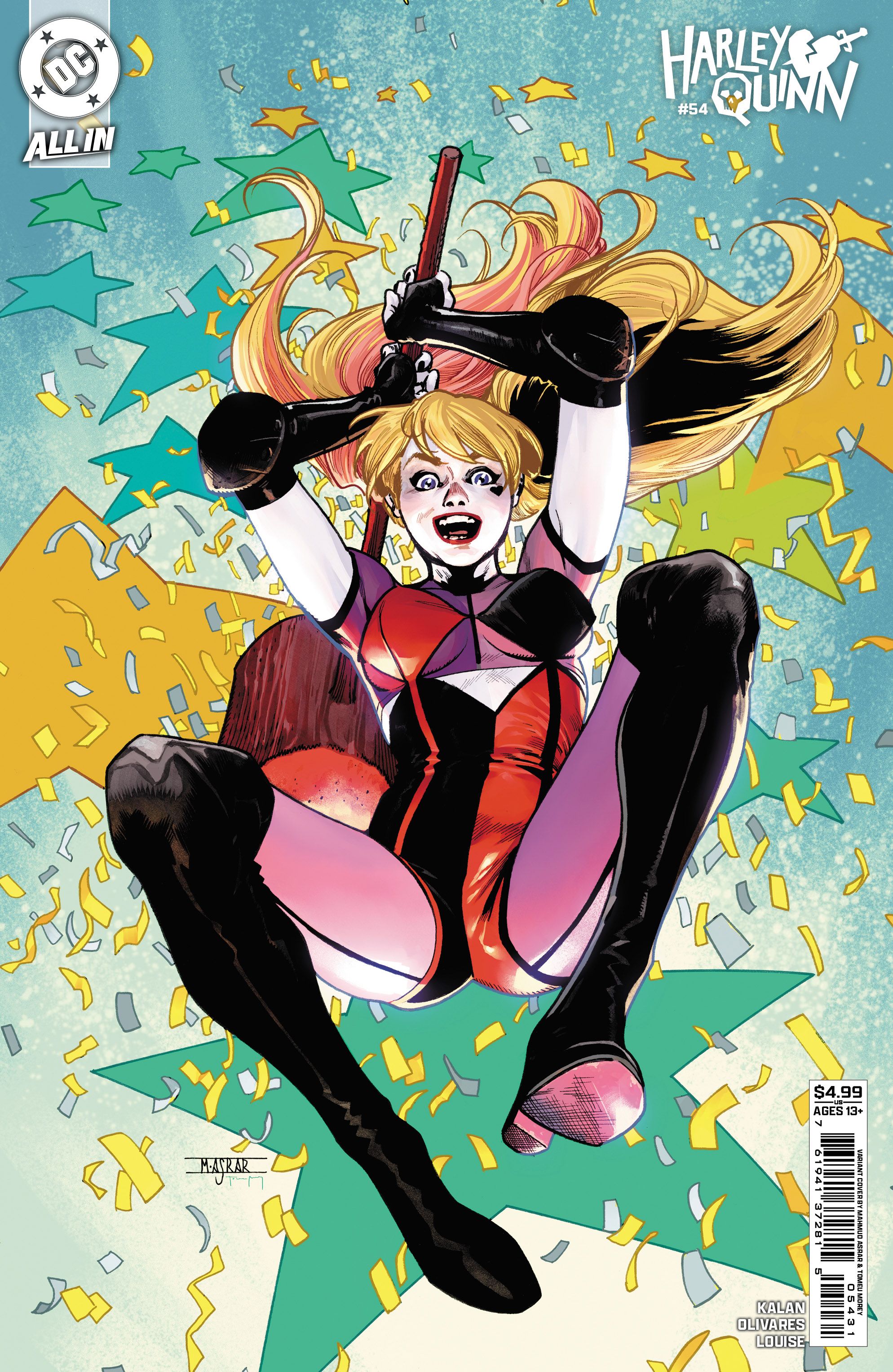 Harley Quinn #54 (Cvr C Mahmud Asrar Card Stock Variant) Comic