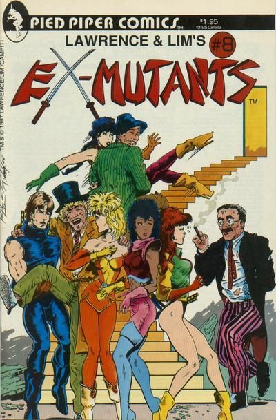 Lawrence & Lim's Ex-Mutants #8 Comic
