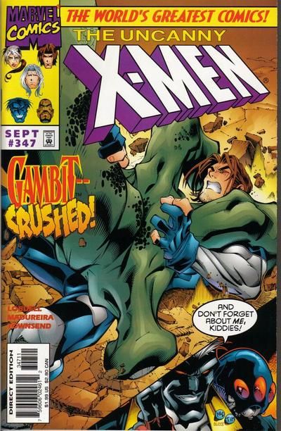 Uncanny X-Men #347 Comic