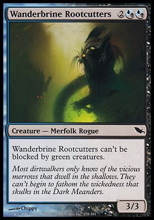 Wanderbrine Rootcutters (Shadowmoor) Trading Card