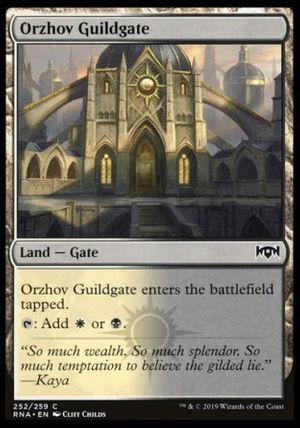 Orzhov Guildgate (Ravnica Allegiance)