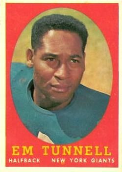 Em Tunnell 1958 Topps #42 Sports Card