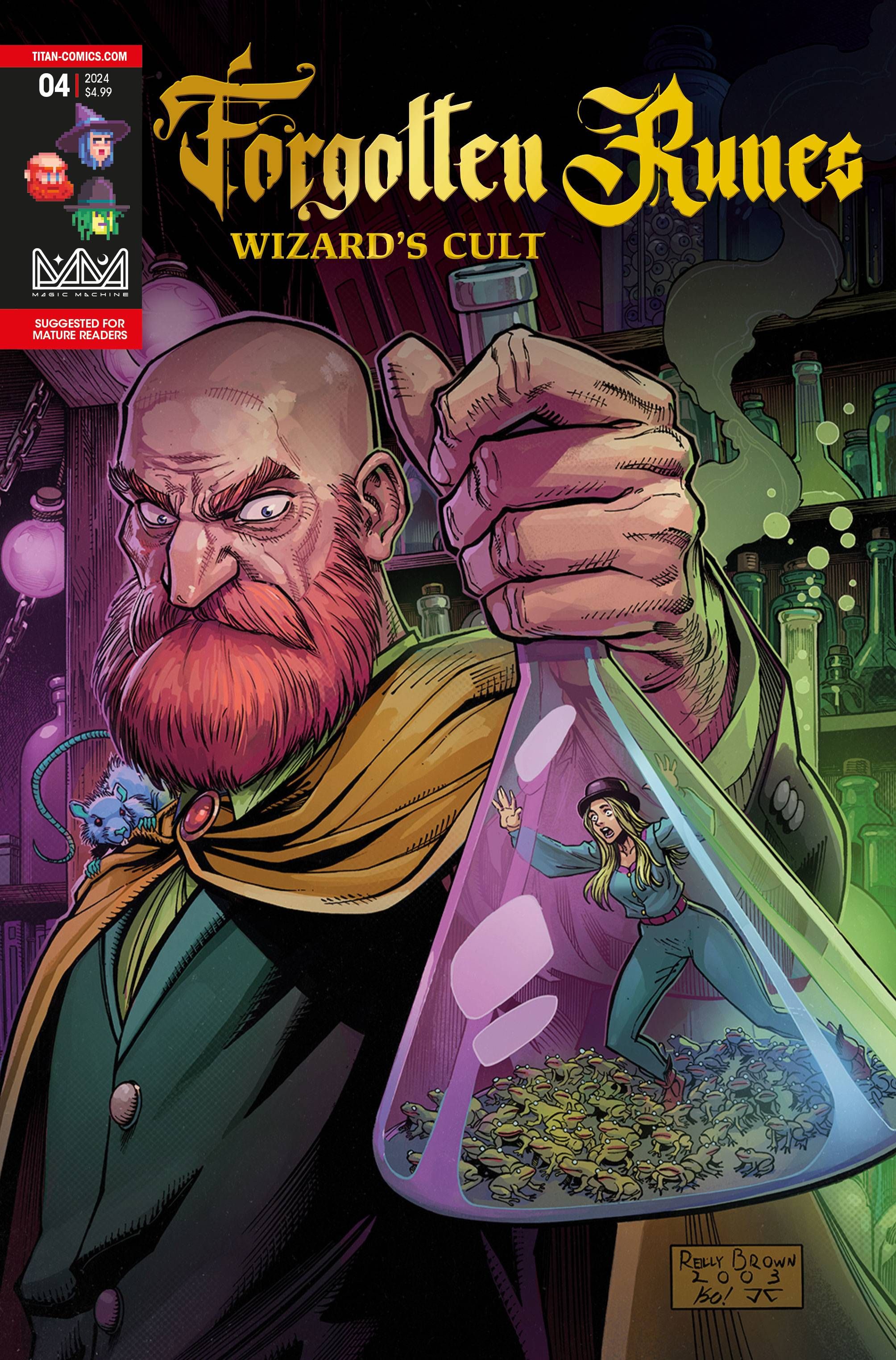 Forgotten Runes: Wizard's Cult #4 Comic