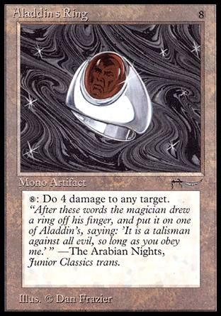 Aladdin's Ring (Arabian Nights) Trading Card