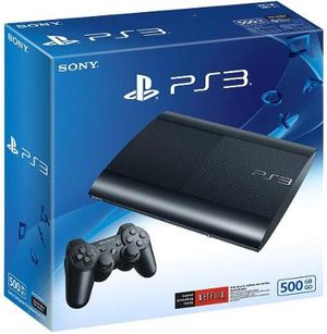 Sony Playstation 3 [500 GB] [Super Slim] [Black]