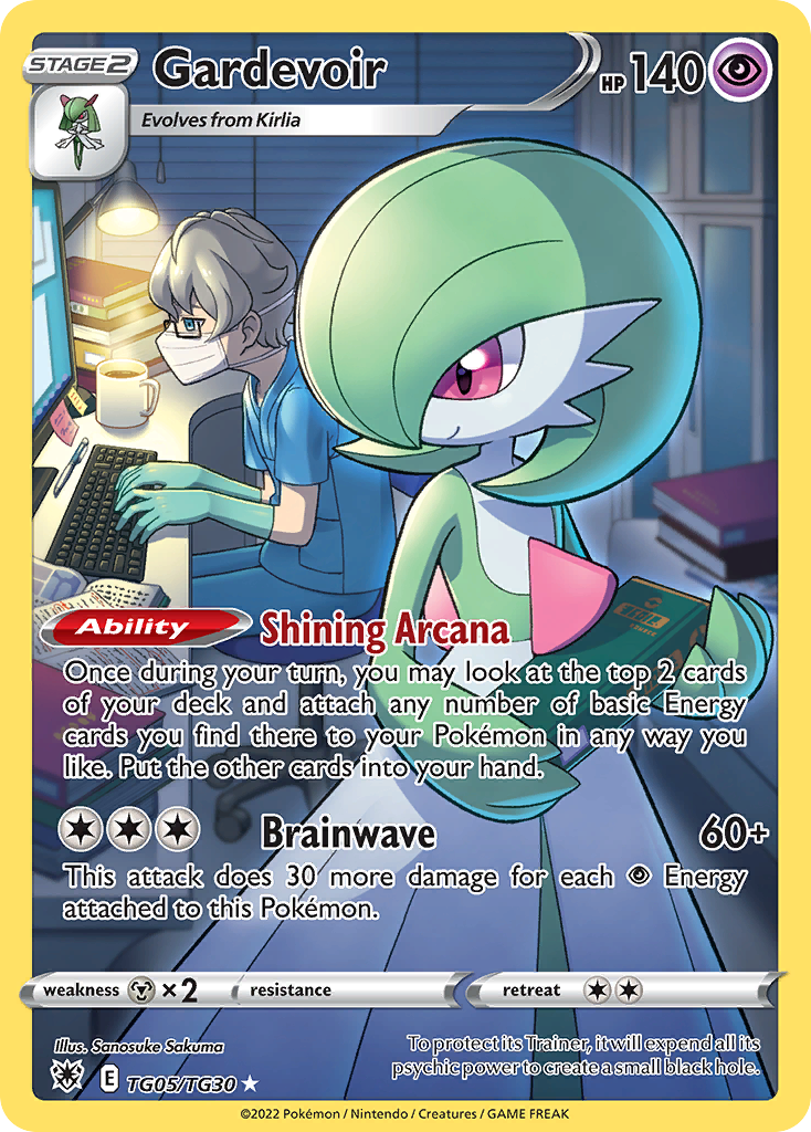 Gardevoir (TG05) - Astral Radiance Trainer Gallery Pokémon Card