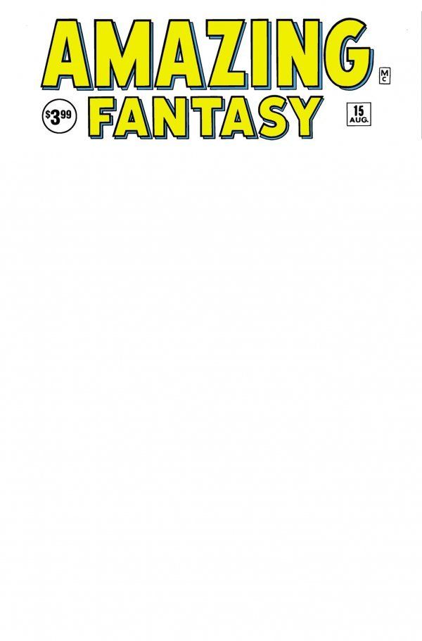 Amazing Fantasy #15 (Facsimile Blank Variant)