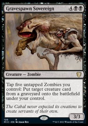 Gravespawn Sovereign (Innistrad Midnight Hunt Commander Decks)