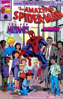 Amazing Spider-man and The New Mutants Comic